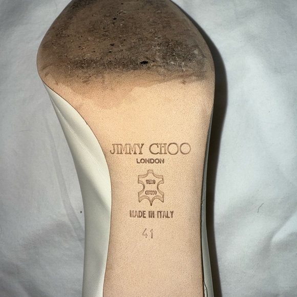Jimmy Choo high heels! Cream with a gold buckle! - Picture 11 of 15